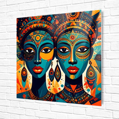 Cubist Style P1, Printed on aluminium to enhance colour and detail, unique print, an enduring gift...