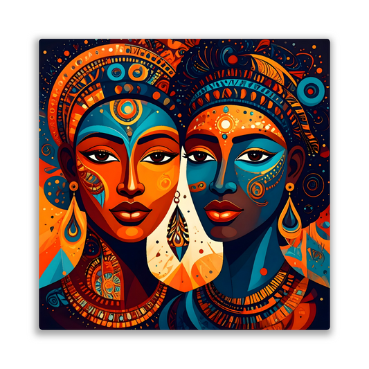 Picasso Style No.P4, Printed On Steel, Unique Image, Vibrant Colours, Original Print, Highly Detailed, A Gift That Lasts Forever