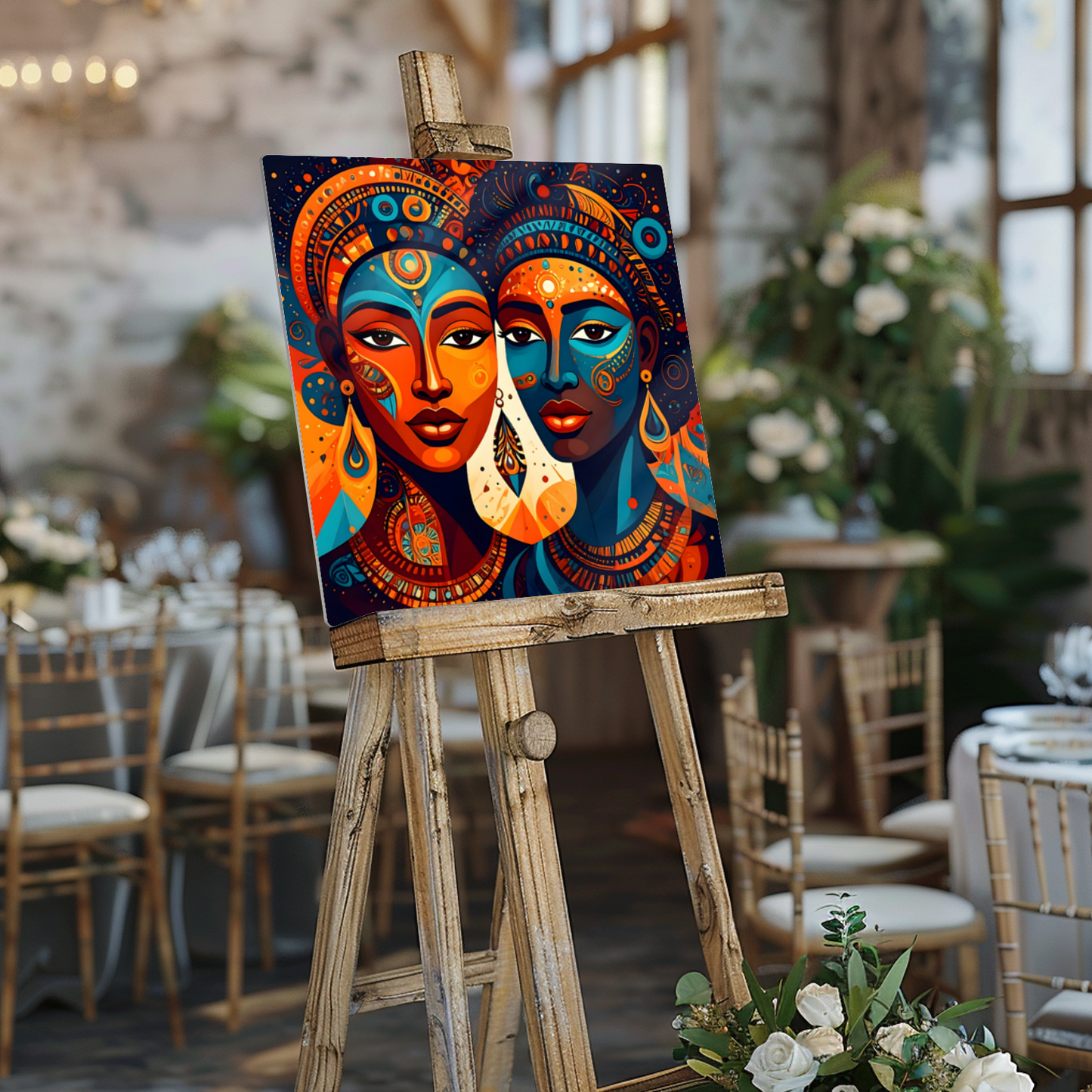Picasso Style No.P4, Printed On Steel, Unique Image, Vibrant Colours, Original Print, Highly Detailed, A Gift That Lasts Forever