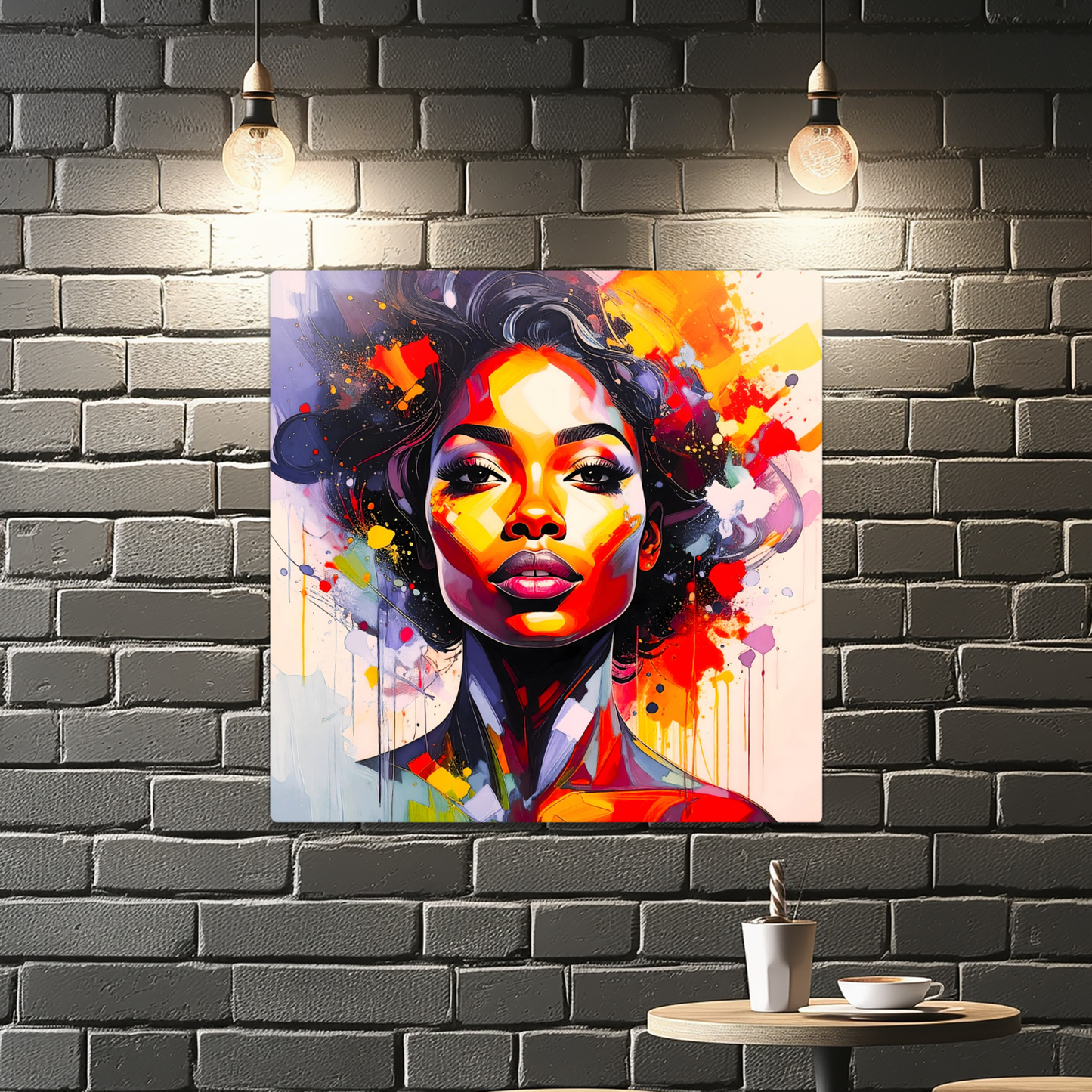 Portrait B1, Printed On Gloss Aluminium To Enhance Colour And Detail, Unique Gift Idea, A Gift That Will Lasts Forever...