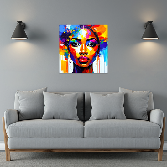 Portrait B2, Printed On Gloss Aluminium To Enhance Colour And Detail, Unique Gift Idea, A Gift That Will Lasts Forever...