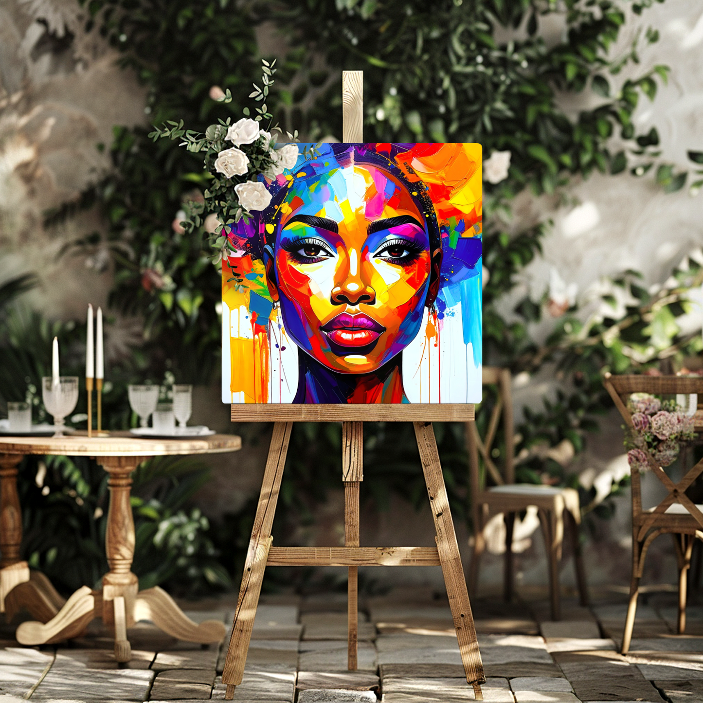 Portrait B2, Printed On Gloss Aluminium To Enhance Colour And Detail, Unique Gift Idea, A Gift That Will Lasts Forever...