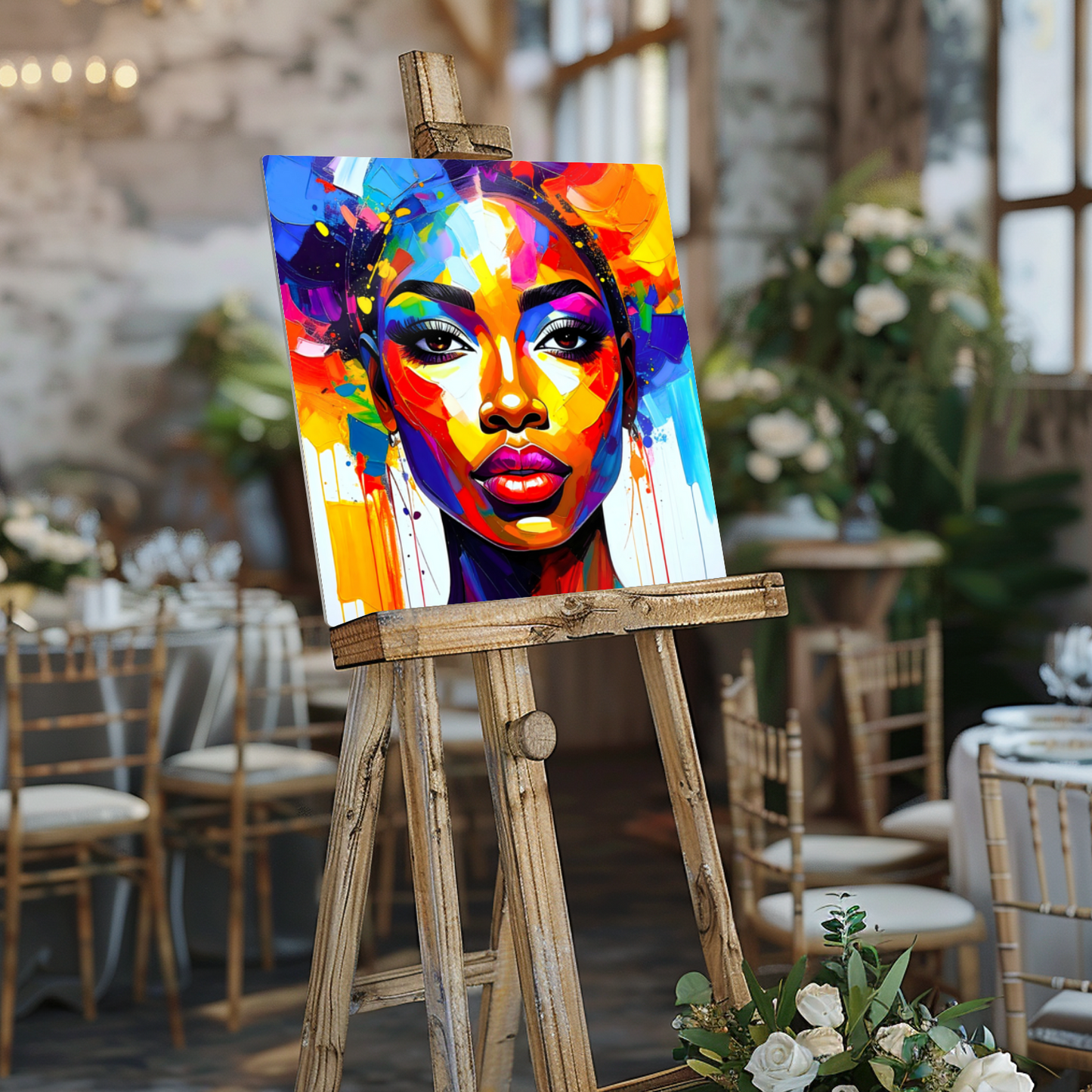 Portrait B2, Printed On Gloss Aluminium To Enhance Colour And Detail, Unique Gift Idea, A Gift That Will Lasts Forever...