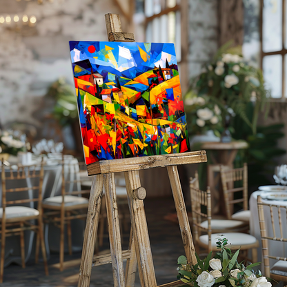 Cubist Style 4, Printed On Gloss Aluminium To Enhance Colour And Detail, Unique Gift That Will Lasts Forever...