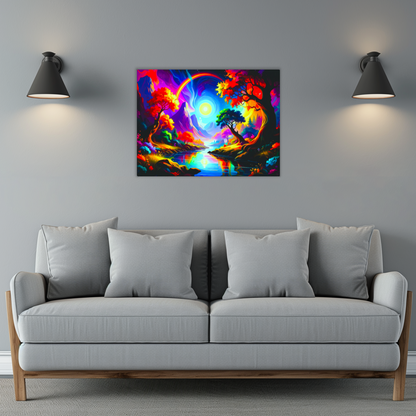 LunaScape LS3, Printed on Gloss Aluminium To Enhance Colour And Details, Unique Print, An Enduring Gift...