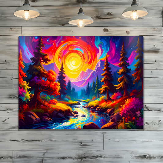 LunaScape LS4, Printed on High Gloss Aluminium To Enhance Colours And Detail, Unique Images, A Gift To Last A Lifetime...