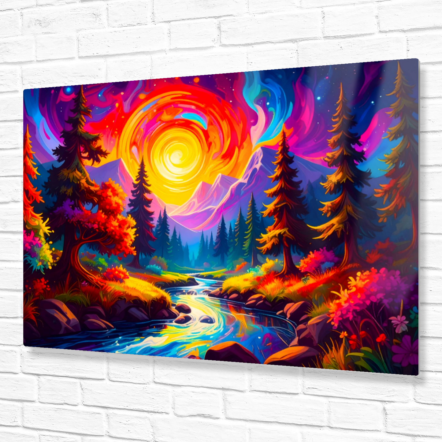 LunaScape LS4, Printed on High Gloss Aluminium To Enhance Colours And Detail, Unique Images, A Gift To Last A Lifetime...
