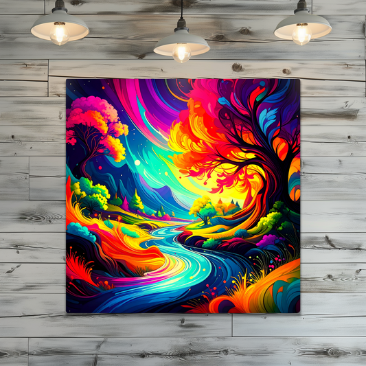 Fantasy Trees FT1, The Luxury Of Fusion-Art Prints, Printed on Gloss Aluminium To Enhance Colour And Details, A Gift To Last A Lifetime...