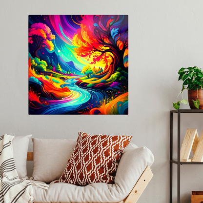 Fantasy Trees FT1, The Luxury Of Fusion-Art Prints, Printed on Gloss Aluminium To Enhance Colour And Details, A Gift To Last A Lifetime...