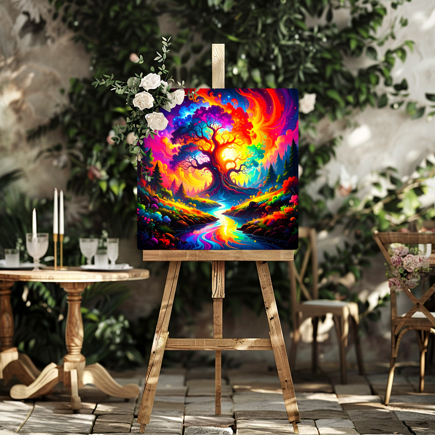 Fantasy Trees FT2, The Luxury Of Fusion-Art Prints, Printed on Gloss Aluminium To Enhance Colour And Details, A Gift To Last A Lifetime...