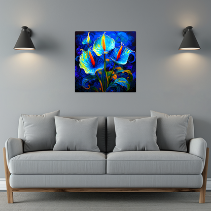 Anthurium AN3, Printed on Gloss Aluminium To Enhance Colour And Details, Unique Image, A Lasting Gift...