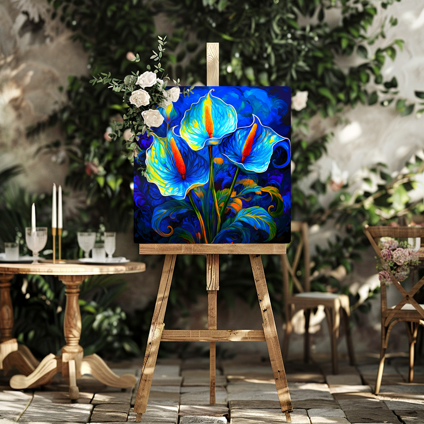 Anthurium AN3, The Luxury Of Fusion-Art Prints, Printed on Gloss Aluminium To Enhance Colour And Details, Unique Images, A Gift To Last A Lifetime...