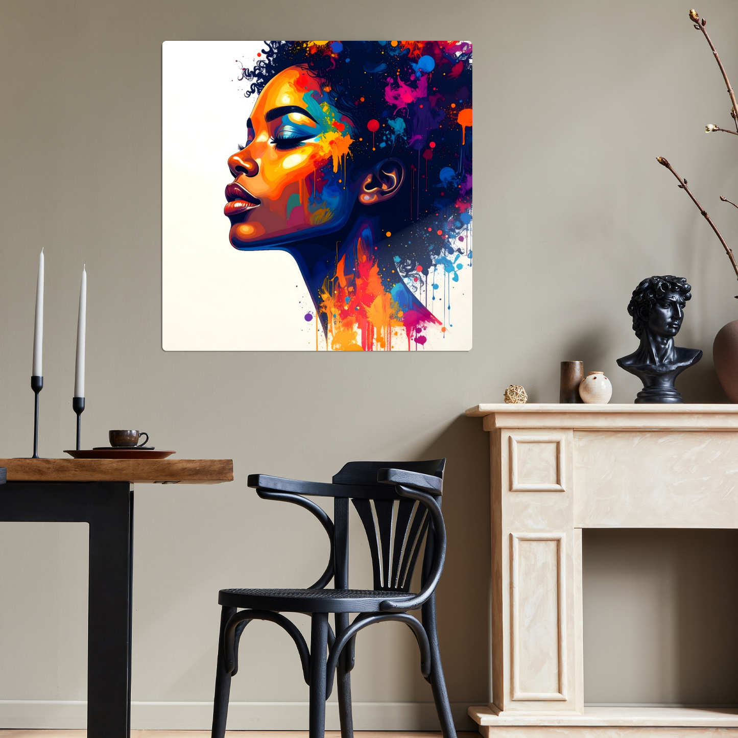 Portrait WG2, Luxury Fusion-Art Prints, Printed on Gloss Aluminium To Enhance Colour And Details, Unique Images, A Gift To Last A Lifetime...