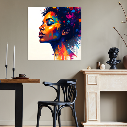Portrait WG2, Luxury Fusion-Art Prints, Printed on Gloss Aluminium To Enhance Colour And Details, Great Gift Idea, A Gift To Lasts A Lifetime...