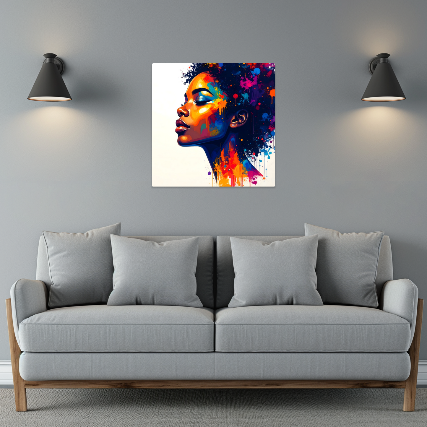 Portrait WG2, Luxury Fusion-Art Prints, Printed on Gloss Aluminium To Enhance Colour And Details, Unique Images, A Gift To Last A Lifetime...