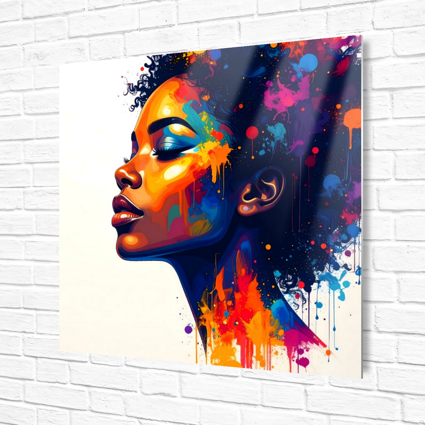 Portrait WG2, Luxury Fusion-Art Prints, Printed on Gloss Aluminium To Enhance Colour And Details, Unique Images, A Gift To Last A Lifetime...