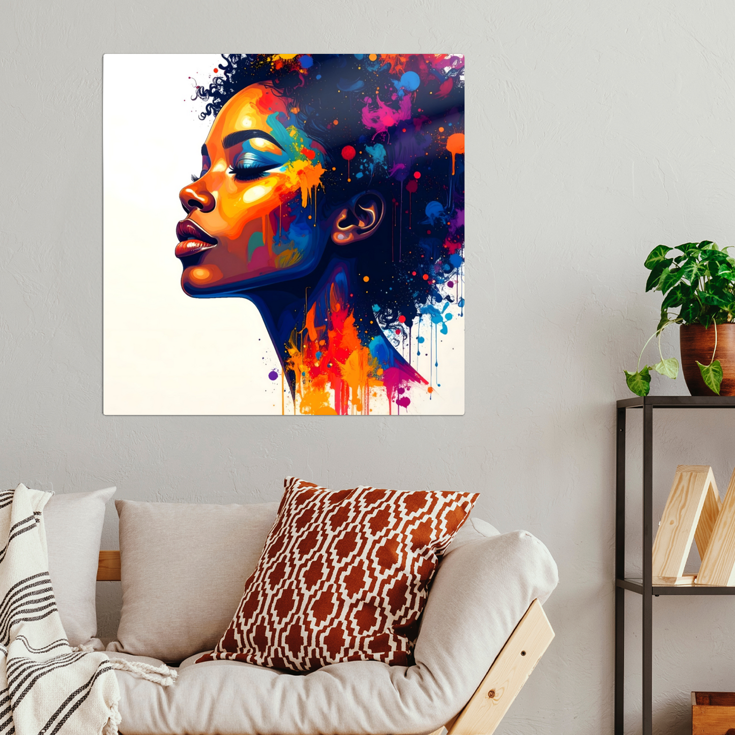 Portrait WG2, Luxury Fusion-Art Prints, Printed on Gloss Aluminium To Enhance Colour And Details, Unique Images, A Gift To Last A Lifetime...
