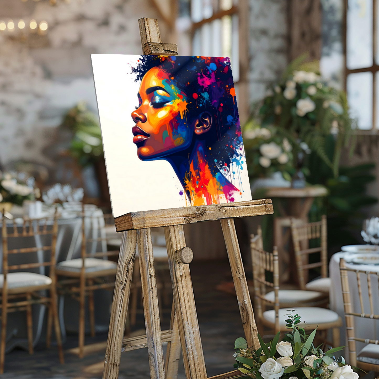 Portrait WG2, Luxury Fusion-Art Prints, Printed on Gloss Aluminium To Enhance Colour And Details, Unique Images, A Gift To Last A Lifetime...