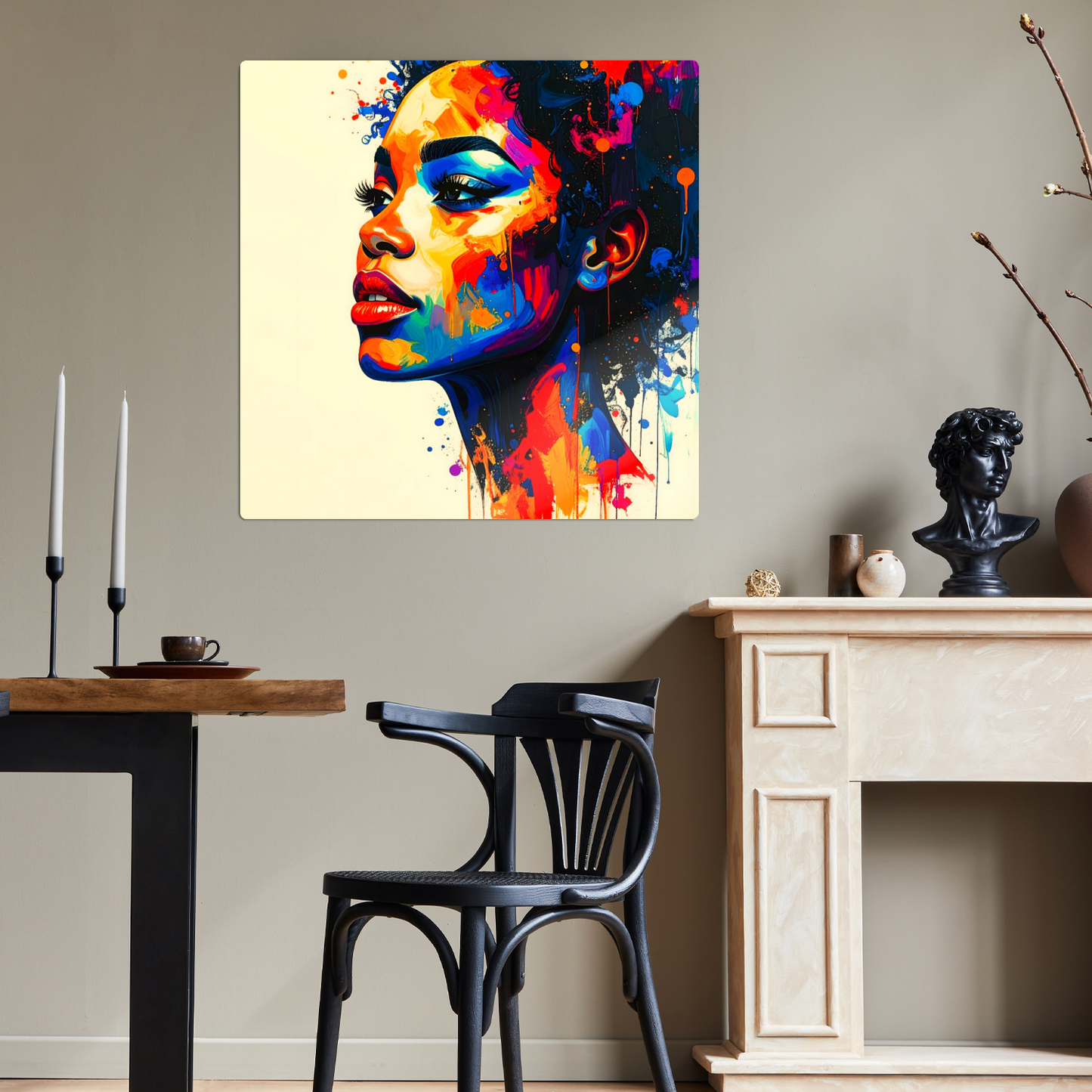 Portrait WG3,  Luxury Fusion-Art Prints, Printed on Gloss Aluminium To Enhance Colour And Details, Unique Images, A Gift To Last A Lifetime...