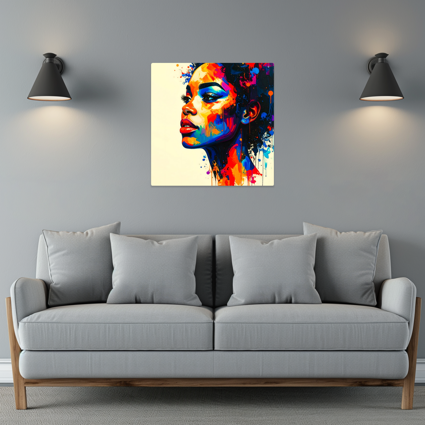 Portrait WG3,  Luxury Fusion-Art Prints, Printed on Gloss Aluminium To Enhance Colour And Details, Unique Images, A Gift To Last A Lifetime...