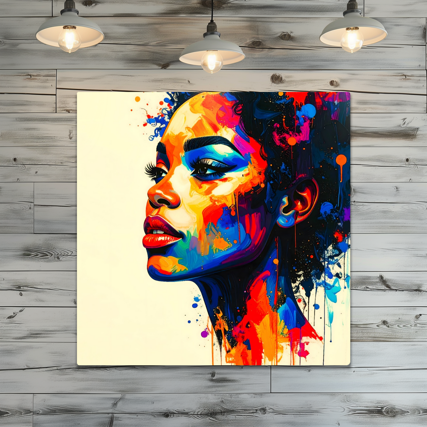 Portrait WG3,  Luxury Fusion-Art Prints, Printed on Gloss Aluminium To Enhance Colour And Details, Unique Images, A Gift To Last A Lifetime...