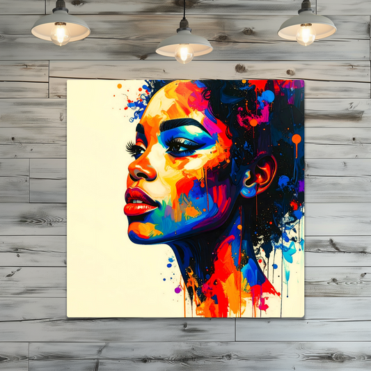 Portrait WG3,  Luxury Fusion-Art Prints, Printed on Gloss Aluminium To Enhance Colour And Details, Unique Images, A Gift To Last A Lifetime...