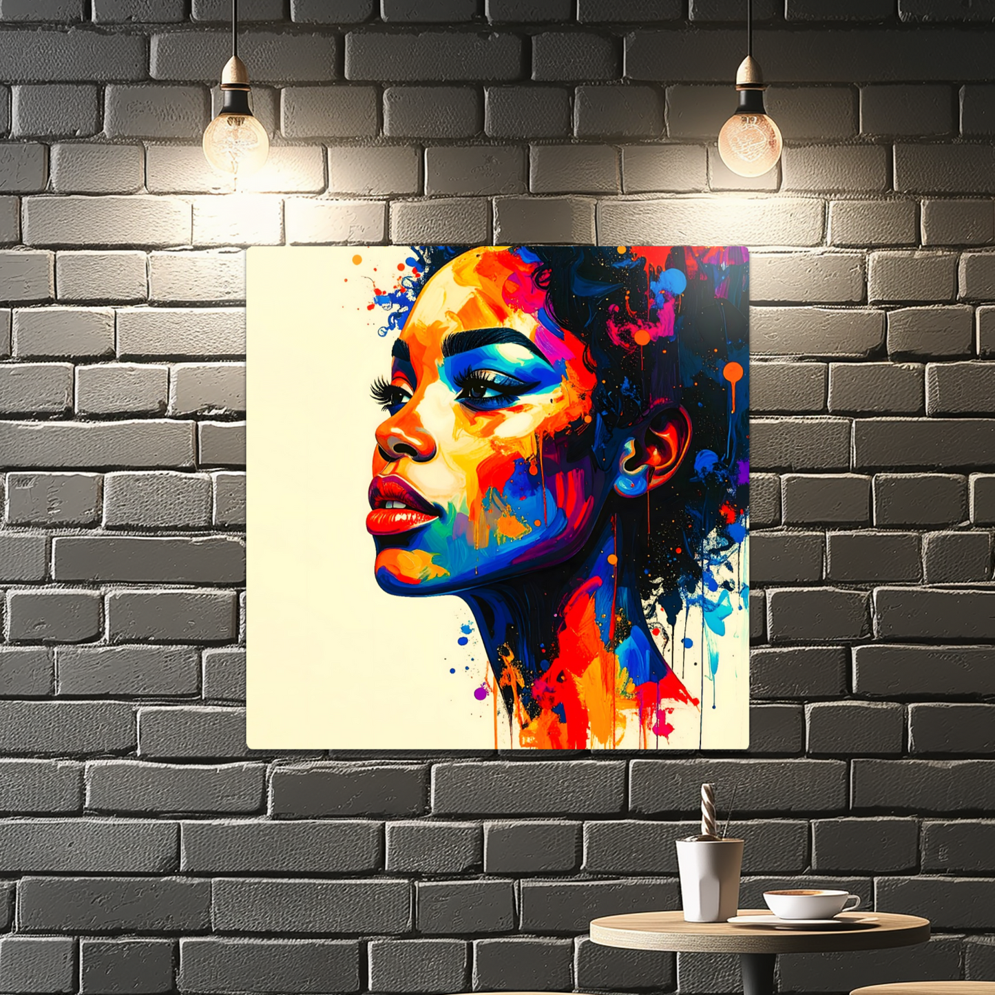Portrait WG3,  Luxury Fusion-Art Prints, Printed on Gloss Aluminium To Enhance Colour And Details, Unique Images, A Gift To Last A Lifetime...