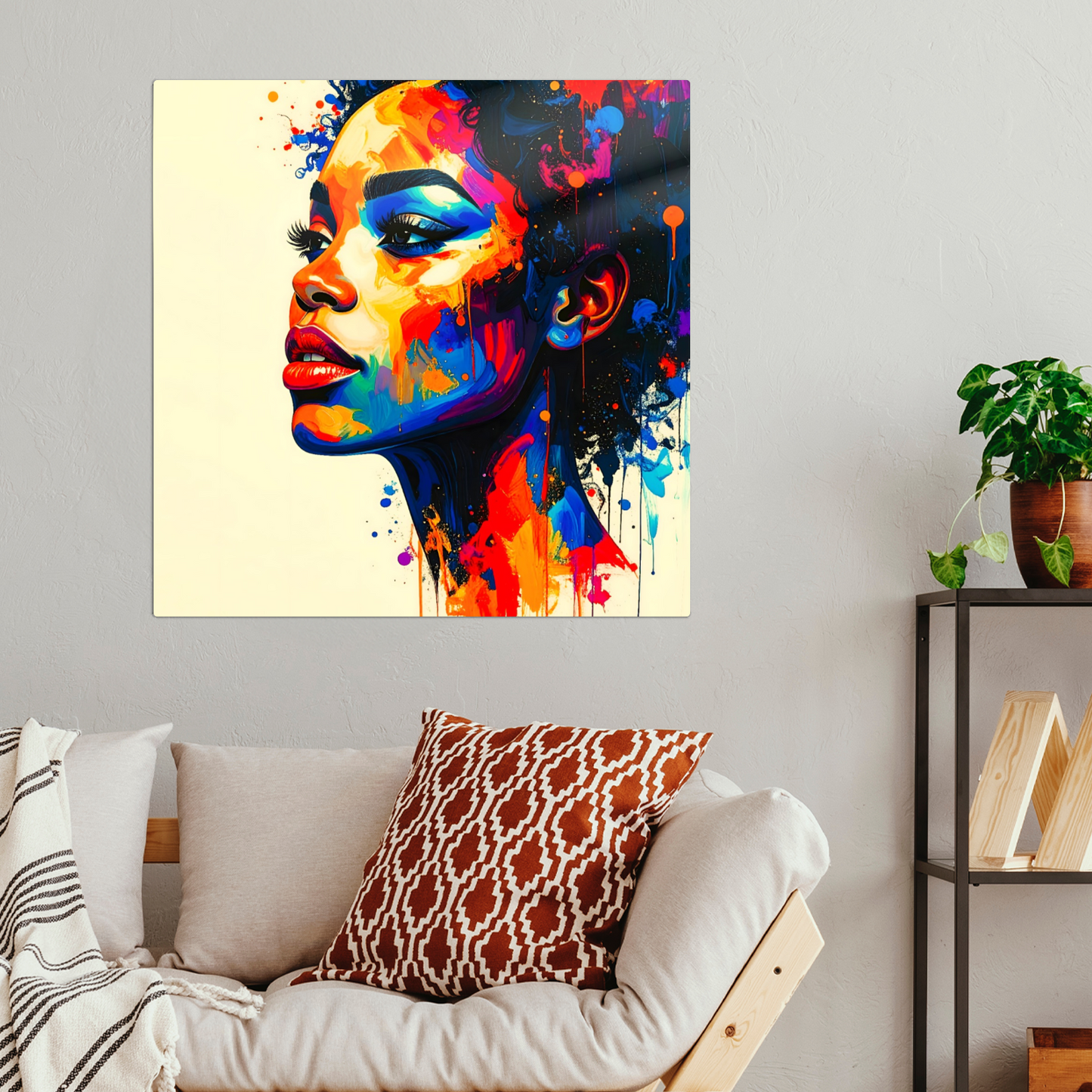 Portrait WG3,  Luxury Fusion-Art Prints, Printed on Gloss Aluminium To Enhance Colour And Details, Unique Images, A Gift To Last A Lifetime...