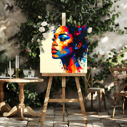 Portrait WG3, Luxury Fusion-Art Prints, Printed on Gloss Aluminium To Enhance Colour And Details, Great Gift Idea, A Gift To Lasts A Lifetime...