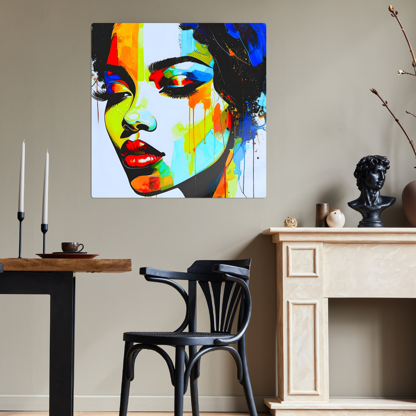 Portrait WG4, Luxury Fusion-Art Prints, Printed on Gloss Aluminium To Enhance Colour And Detail, Unique Images, A Gift To Last A Lifetime...