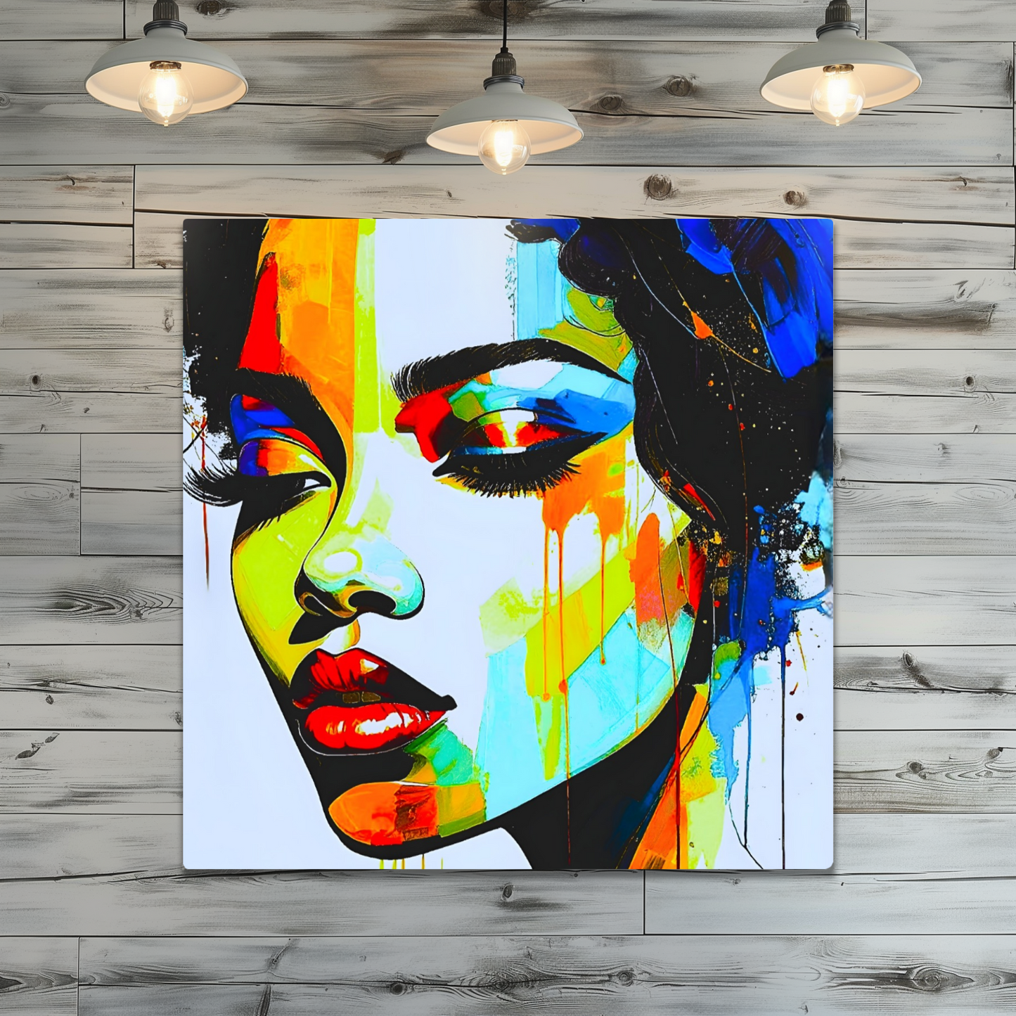Portrait WG4, Luxury Fusion-Art Prints, Printed on Gloss Aluminium To Enhance Colour And Detail, Unique Images, A Gift To Last A Lifetime...