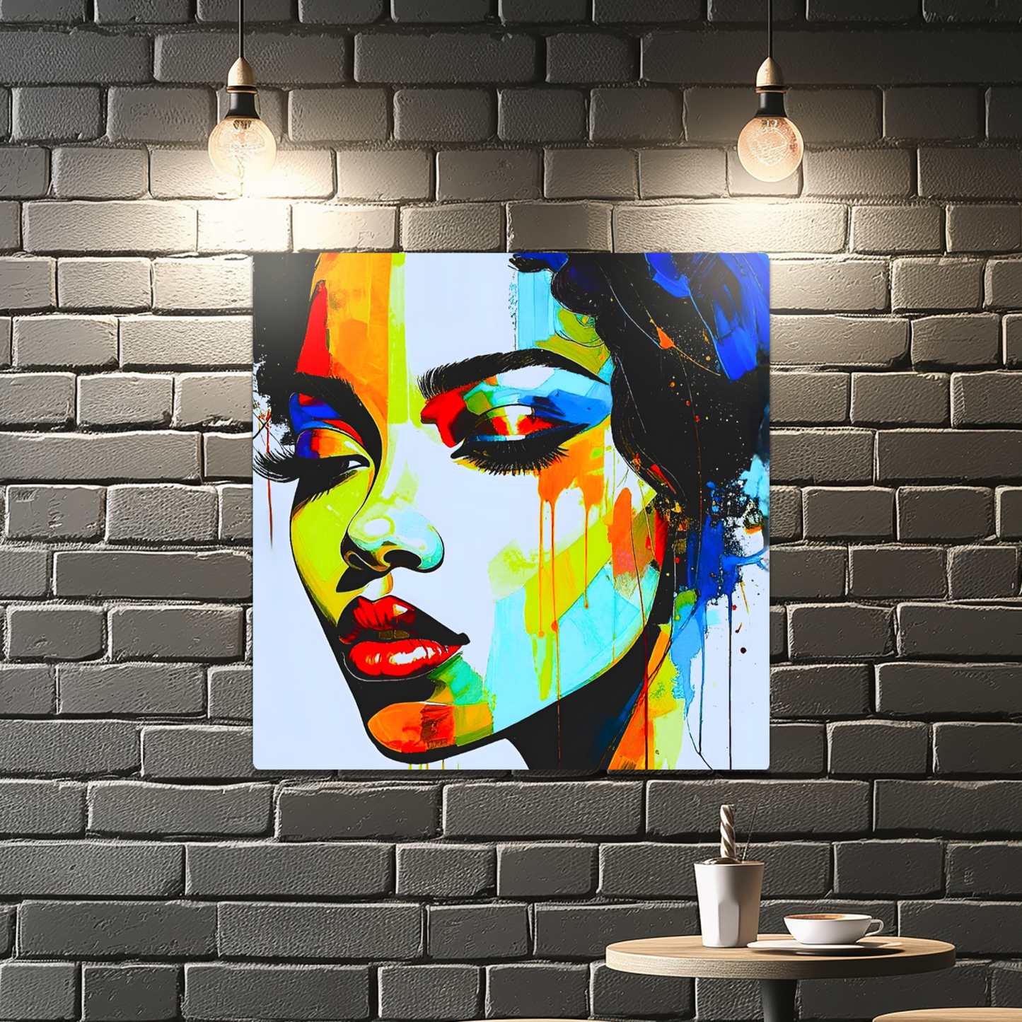 Portrait WG4, Luxury Fusion-Art Prints, Printed on Gloss Aluminium To Enhance Colour And Detail, Unique Images, A Gift To Last A Lifetime...