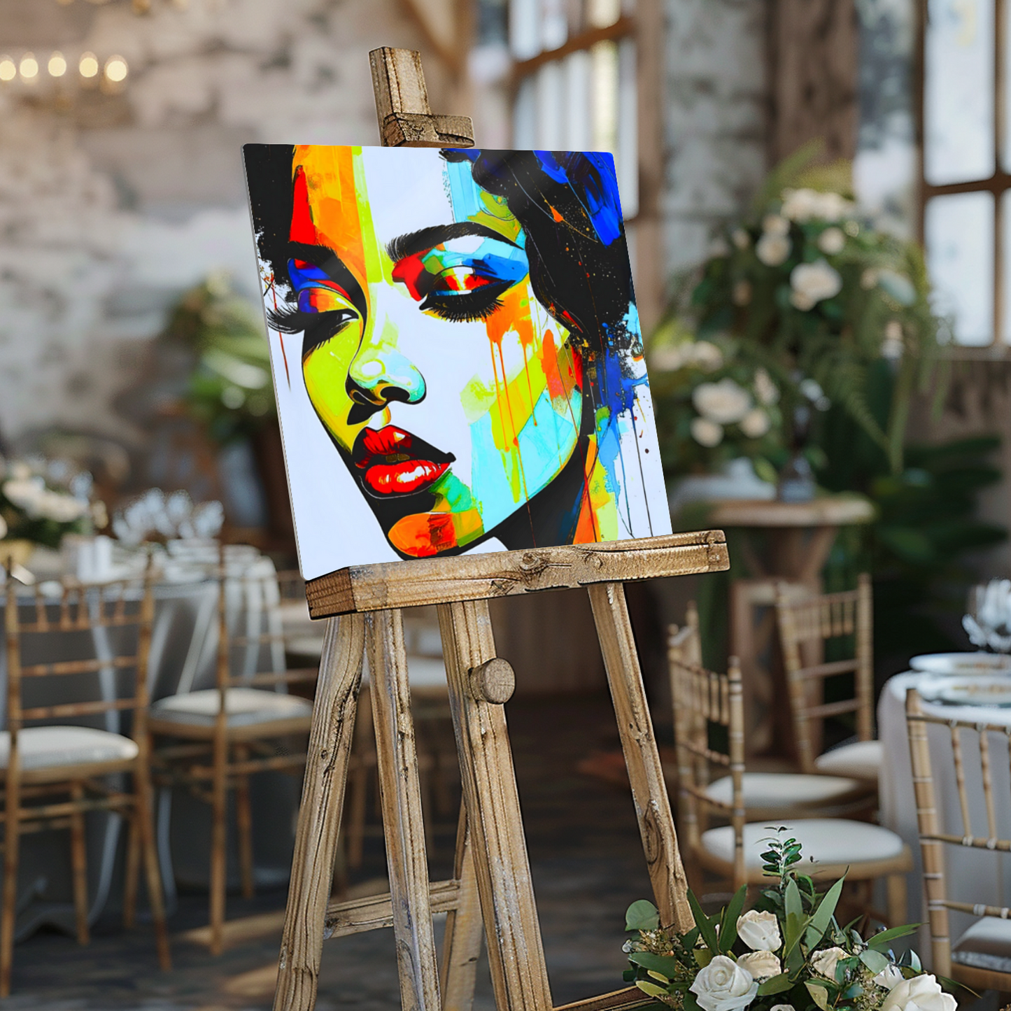 Portrait WG4, Luxury Fusion-Art Prints, Printed on Gloss Aluminium To Enhance Colour And Detail, Unique Images, A Gift To Last A Lifetime...