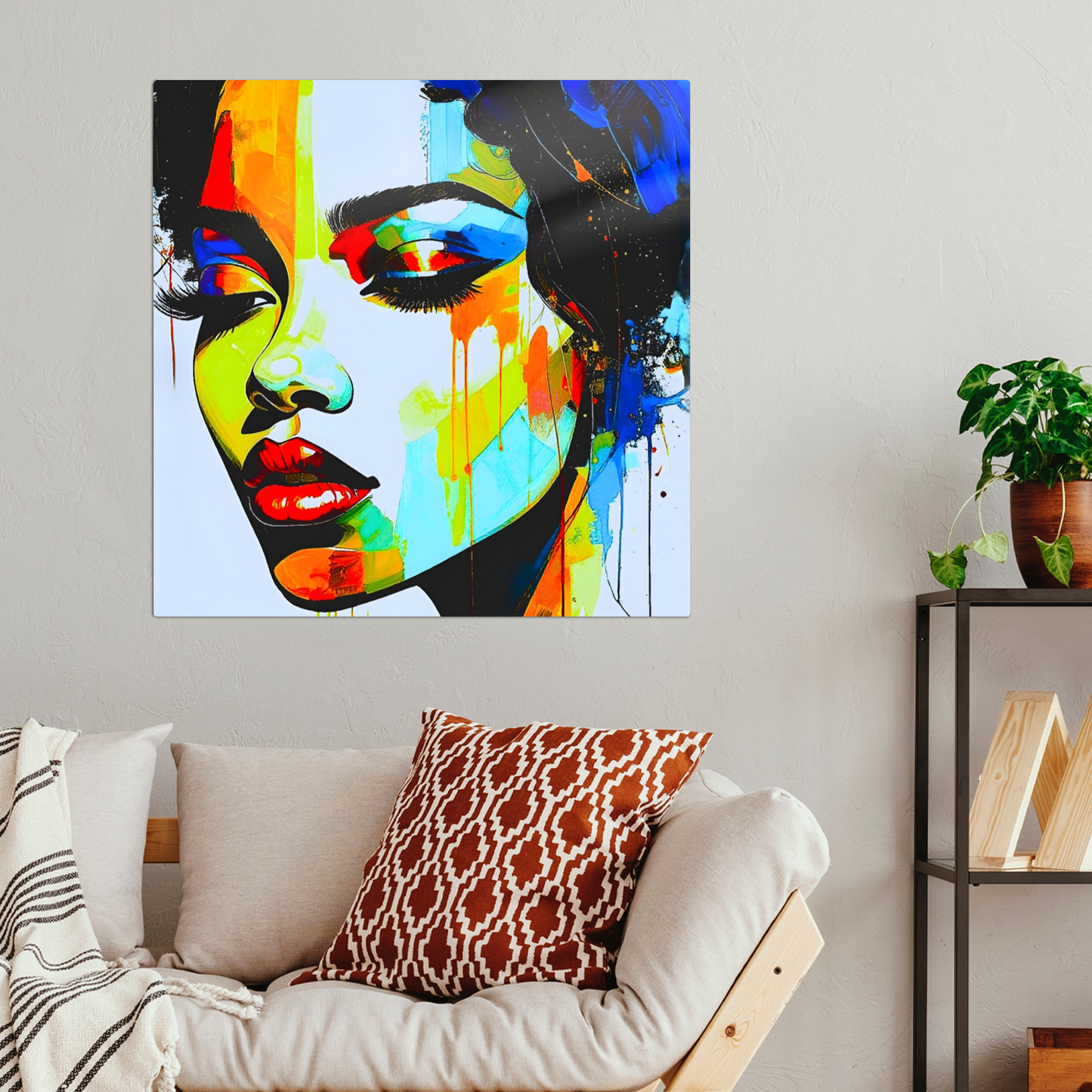 Portrait WG4, Luxury Fusion-Art Prints, Printed on Gloss Aluminium To Enhance Colour And Detail, Unique Images, A Gift To Last A Lifetime...