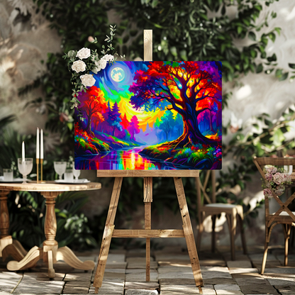Luna Landscape LU1, Luxury Fusion-Art Print, Printed on Gloss Aluminium To Enhance Colour And Details, Unique Images, A Gift To Last A Lifetime...