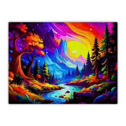 Luna Landscape LU2, Printed On High Gloss Aluminium To Enhance Colours And Detail, Unique Images, A Gift To Last A Lifetime...