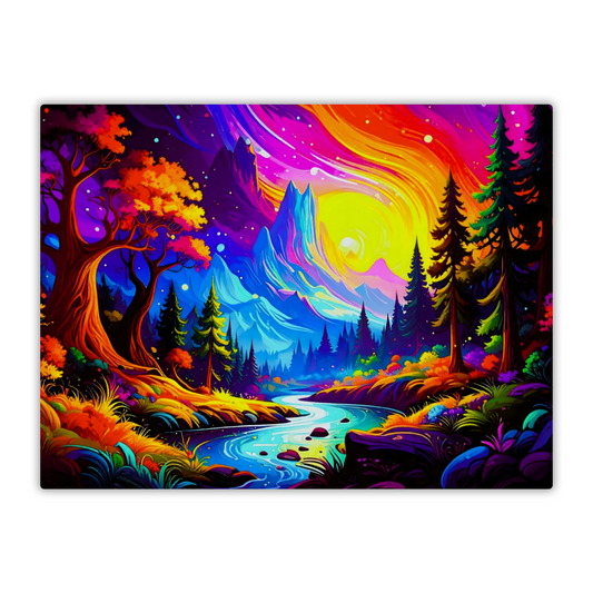 Luna Landscape 2, Printed On High Gloss Aluminium To Enhance Colours And Detail, Unique Images, A Gift To Last A Lifetime...