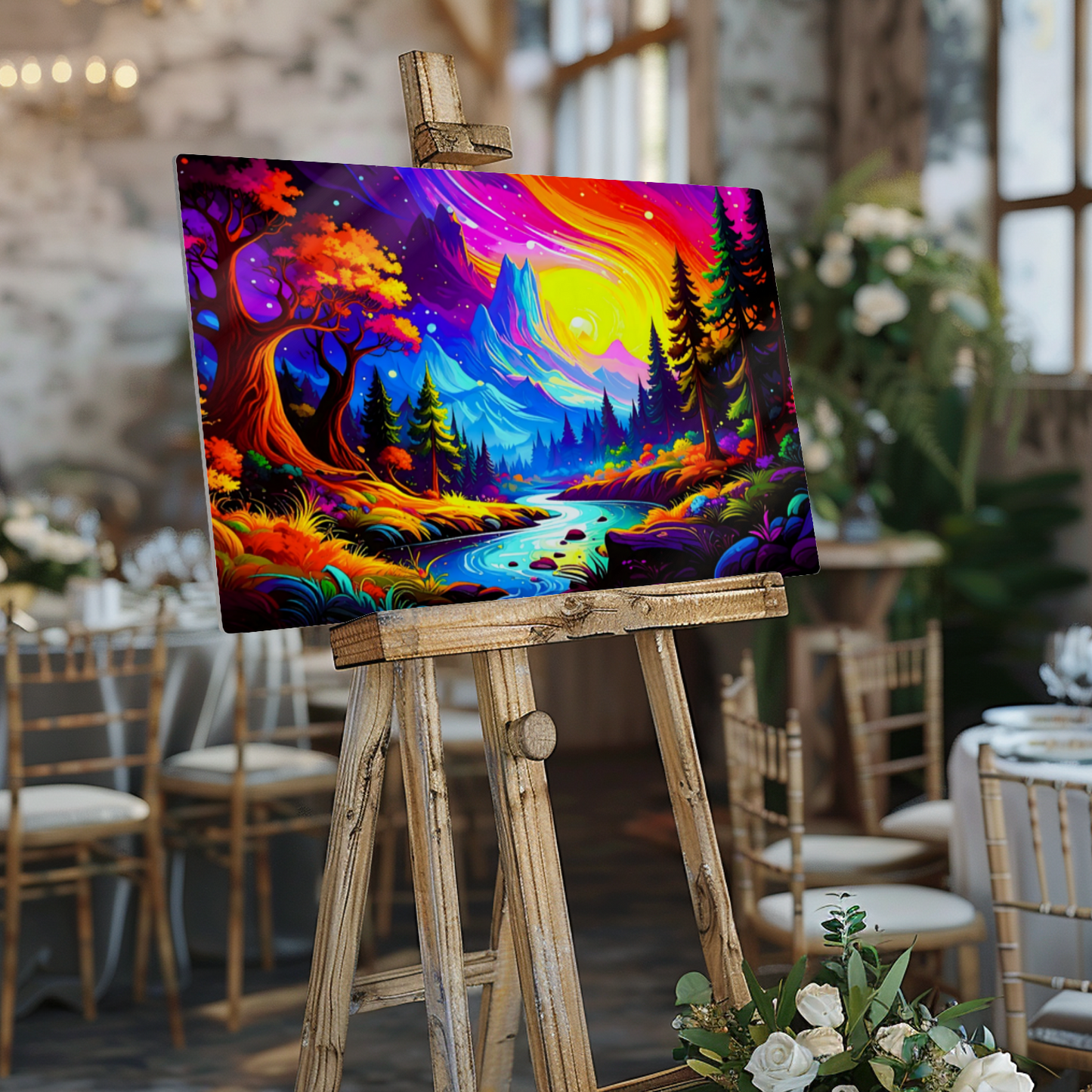 Luna Landscape 2, Printed On High Gloss Aluminium To Enhance Colours And Detail, Unique Images, A Gift To Last A Lifetime...