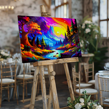 Luna Landscape LU2, Printed On High Gloss Aluminium To Enhance Colours And Detail, Unique Images, A Gift To Last A Lifetime...