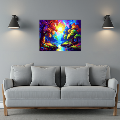 Luna Landscape LU3, Printed on aluminium to enhance colour and detail. A great gift idea that will endure a lifetime...