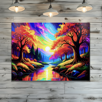 Luna Landscape LU4, Printed on aluminium to enhance colour and detail. A great gift idea that will endure a lifetime...