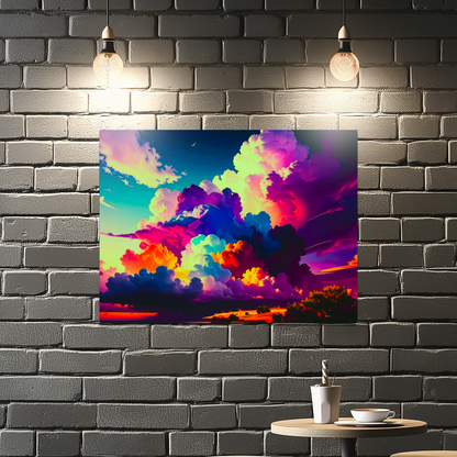 Amazing Clouds AC3,  Printed on Gloss Aluminium To Enhance Colour And Details, Unique Print, An Enduring Gift...