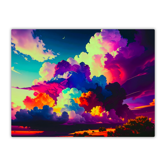Amazing Clouds AC3, Fusion-Art Prints, Printed on Gloss Aluminium To Enhance Colour And Details, Unique Image, A Gift To Last A Lifetime...