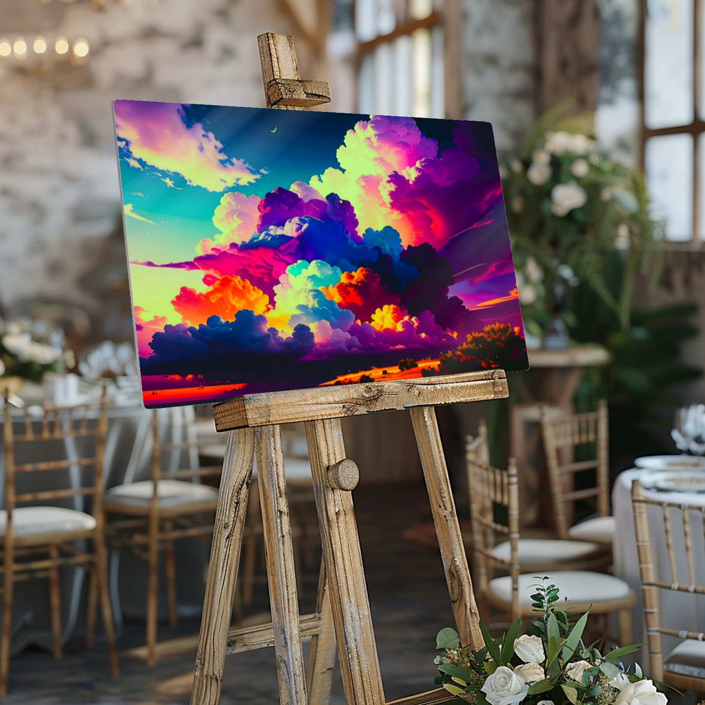 Amazing Clouds AC3, Fusion-Art Prints, Printed on Gloss Aluminium To Enhance Colour And Details, Unique Image, A Gift To Last A Lifetime...