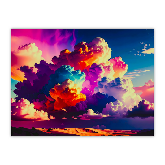 Amazing Clouds AC4,  Fusion-Art Prints, Printed on Gloss Aluminium To Enhance Colour And Details, Unique Images, A Gift To Last A Lifetime..