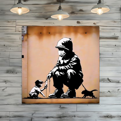 Street Style BA6, Printed on Gloss Aluminium To Enhance Colour And Details, Unique Print, An enduring gift...