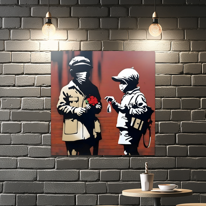 Street Style BA7, Printed On Gloss Aluminium To Enhances Colours And Detail, Unique Print, An enduring gift...