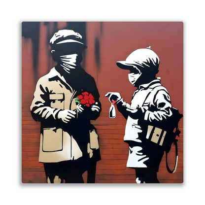 Street Style BA7, Printed On Gloss Aluminium To Enhances Colours And Detail, Unique Print, An enduring gift...