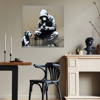 Street Style BA4, Printed on Gloss Aluminium To Enhance Colour And Details, Unique Print, An enduring gift...