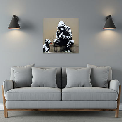 Street Style BA4, Printed on Gloss Aluminium To Enhance Colour And Details, Unique Print, An enduring gift...